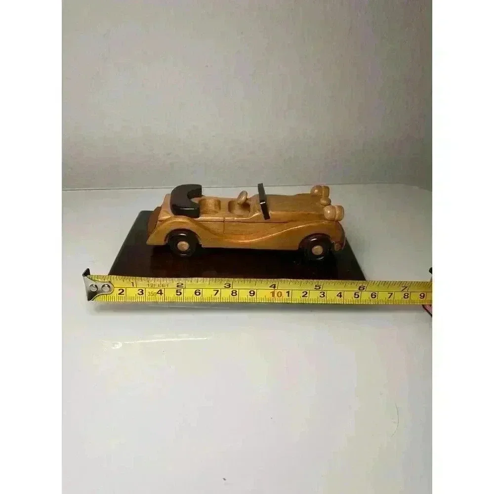 Vintage Car Wall Decor Or Box Topper Wooden 6